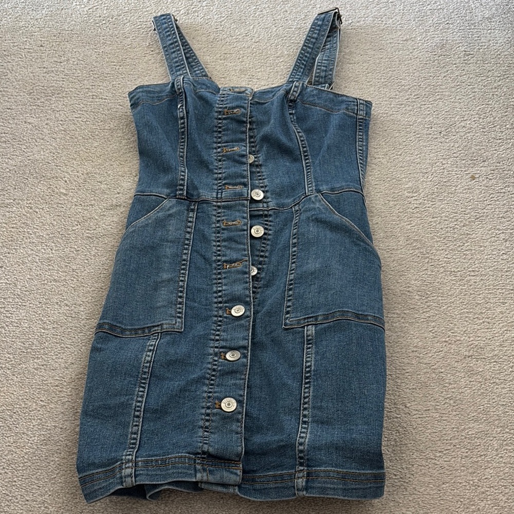 H&M Divided Blue Denim Top